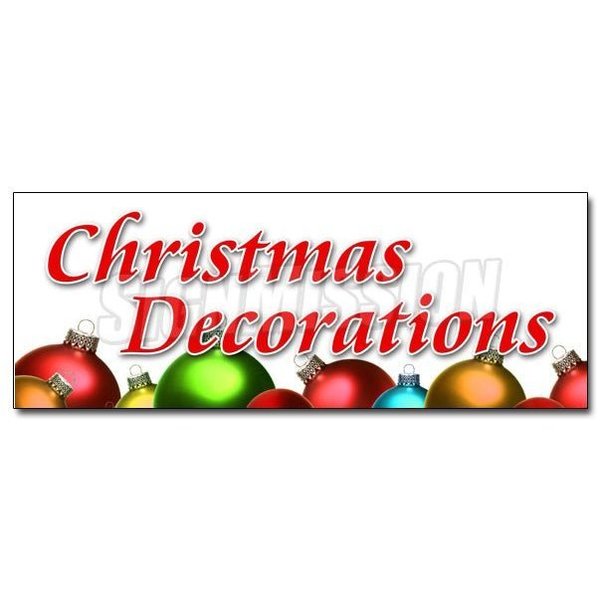 Signmission CHRISTMAS DECORATIONS DECAL sticker x-mas xmas trees decor wreaths D-12 Christmas Decorations